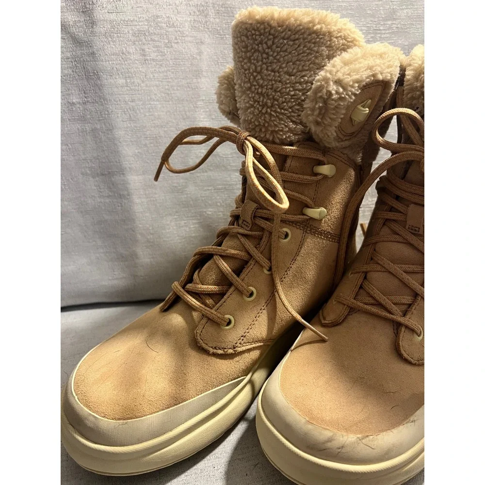Merrell Bravada 2 Thermo Mid Waterproof Tan Suede Winter Boots J007074 Women 8.5